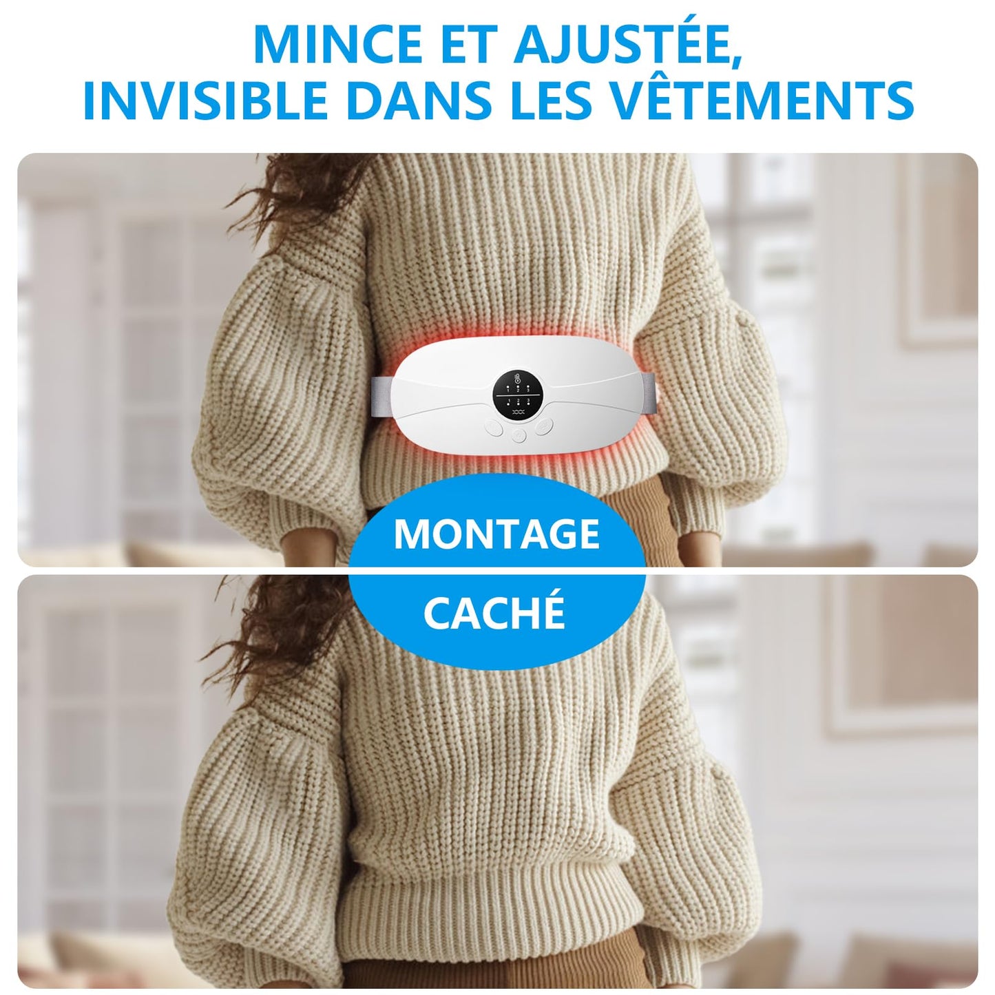 Ceinture chauffante menstruelle DOLUNEA – La douceur pendant ton cycle
