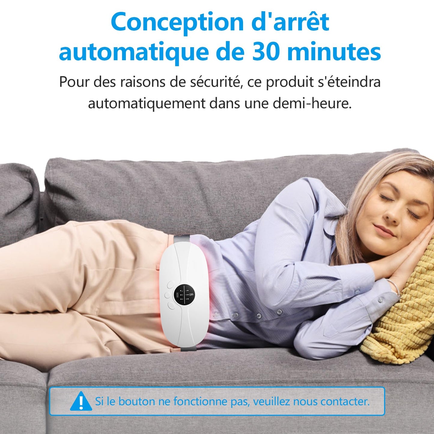 Ceinture chauffante menstruelle DOLUNEA – La douceur pendant ton cycle